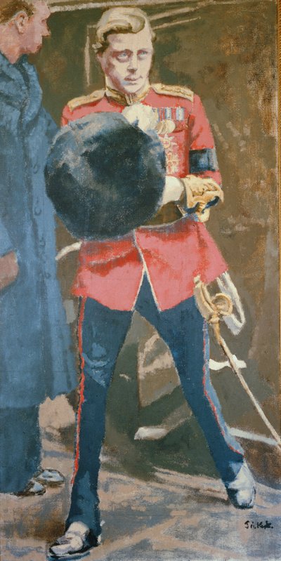 Edward VIII (1894-1972) als Welsh Guard von Walter Richard Sickert
